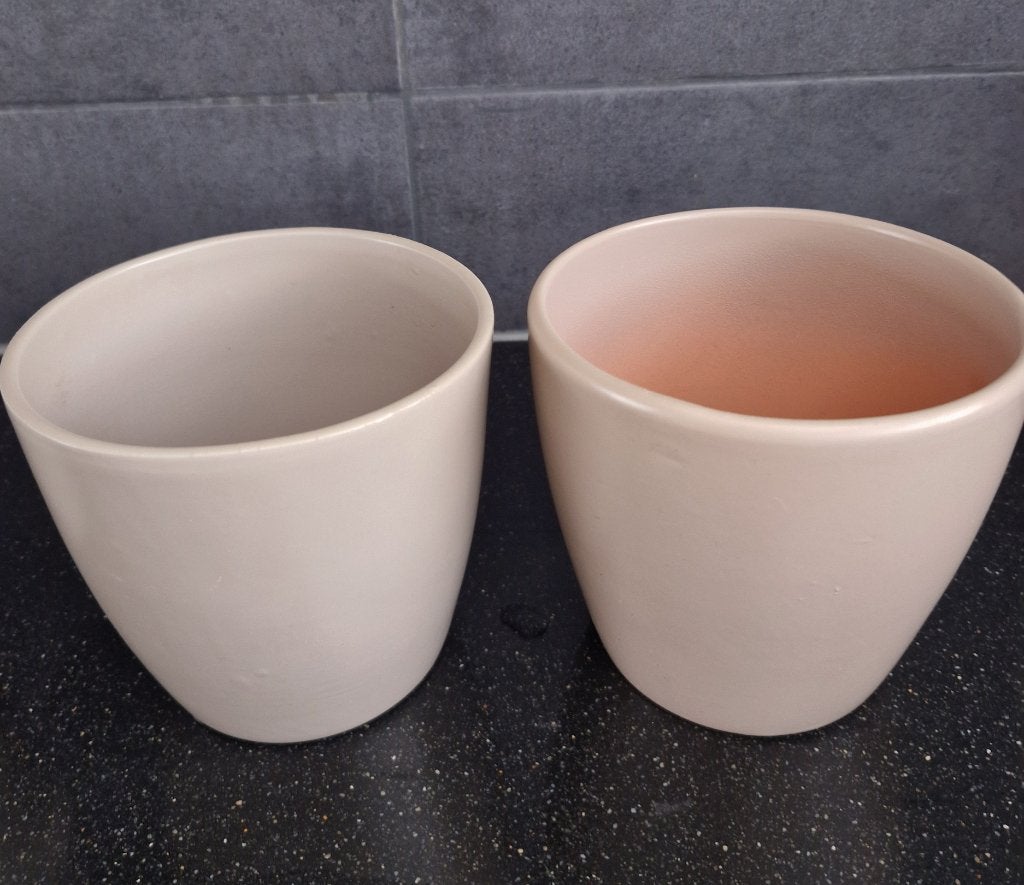 Allerlei Bloempotjes, Rond, Ophalen of Verzenden, Aardewerk, Binnen