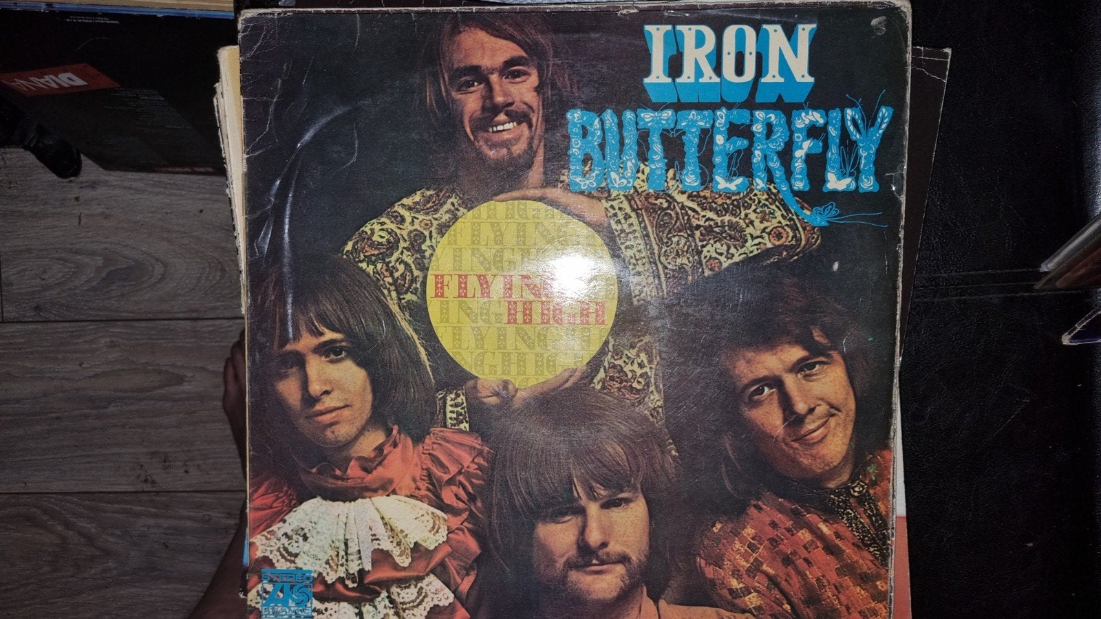 Iron Butterfly - Flying High, Cd's en Dvd's, LP, Gebruikt, Originele persing, Ophalen of Verzenden