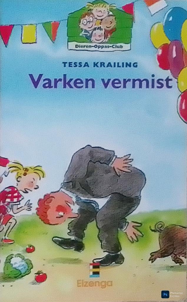 Dieren-Oppas-Club Varken Vermist, Gelezen, Ophalen of Verzenden, Fictie, Tessa Krailing.