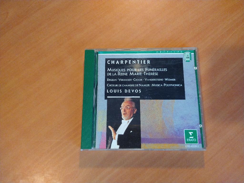CD Charpentier. Musique pour les Funérailles Marie-Thérèse, Ophalen of Verzenden, Barok, Zo goed als nieuw, Overige typen