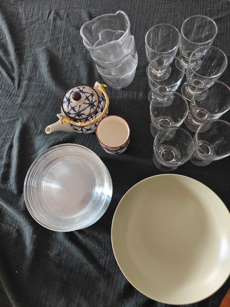 gemixte servies set, Ophalen, Overige merken, Overige stijlen, Compleet servies