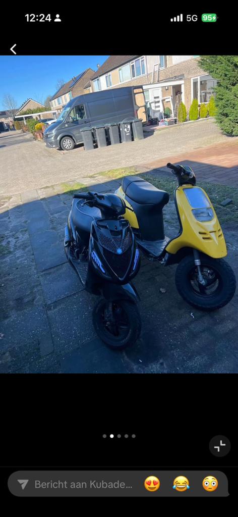 piaggio Zip met hexa 125 cc Lc  zonder123, Fietsen en Brommers, Ophalen, Zo goed als nieuw, Blok, Piaggio