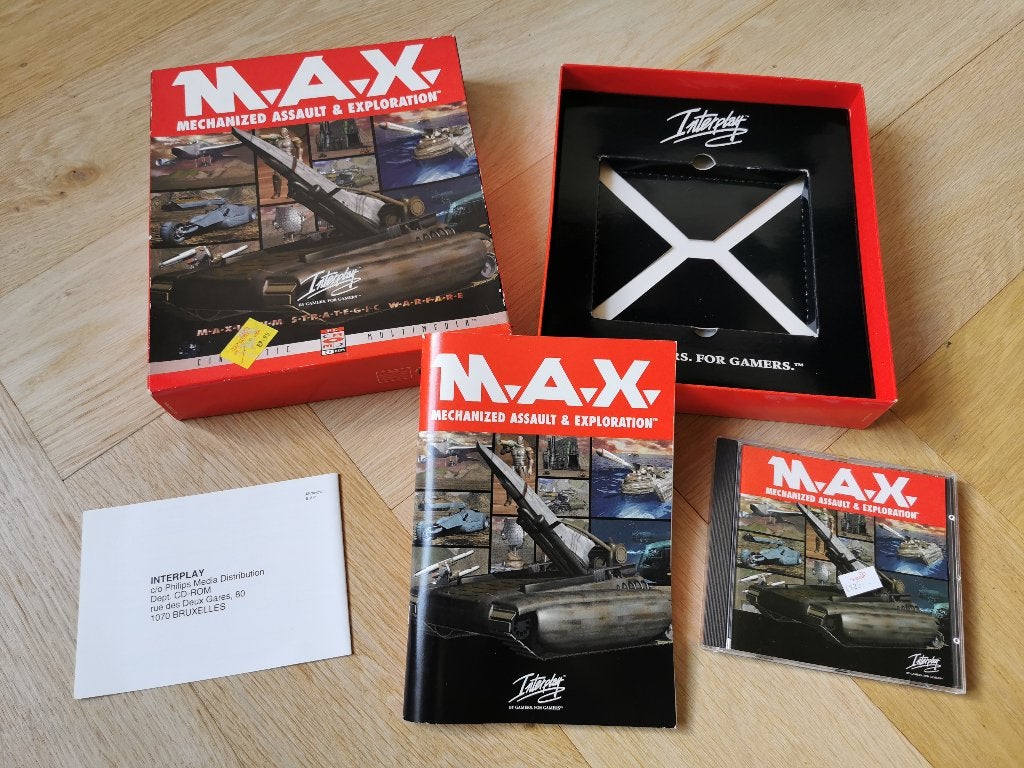 PC Big box game M.A.X., 1 speler, Ophalen of Verzenden, Zo goed als nieuw, Vanaf 3 jaar