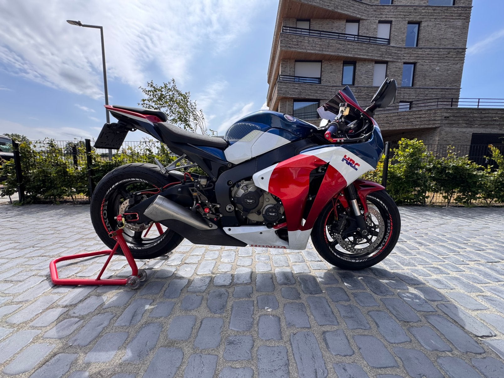 Uniek Honda Fireblade CBR1000RR SC59 2008, Sportuitlaat, 4 cilinders, Motorrijbewijs A, Gebruikt