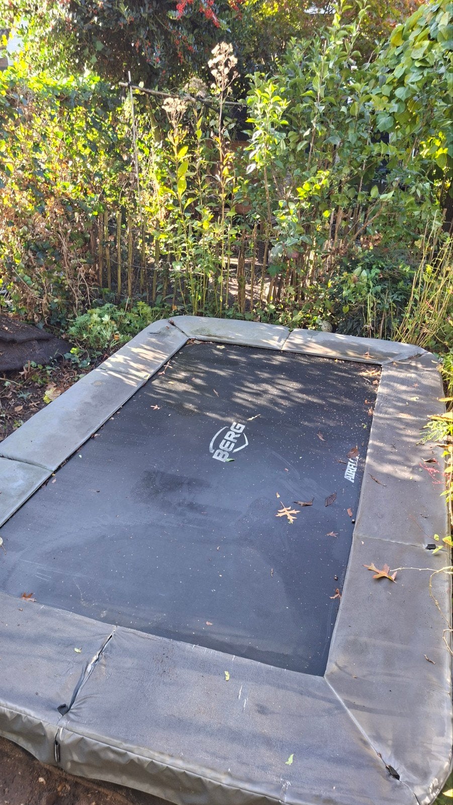 BERG InGround Trampoline - 220x340, Ophalen, Gebruikt