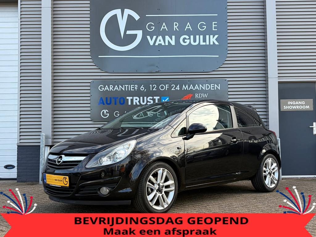 Opel Corsa 1.2-16V Edition 80PK Airco,Cruise,Isofix,ElektrRa, Voorwielaandrijving, 450 kg, Bedrijf, Handgeschakeld