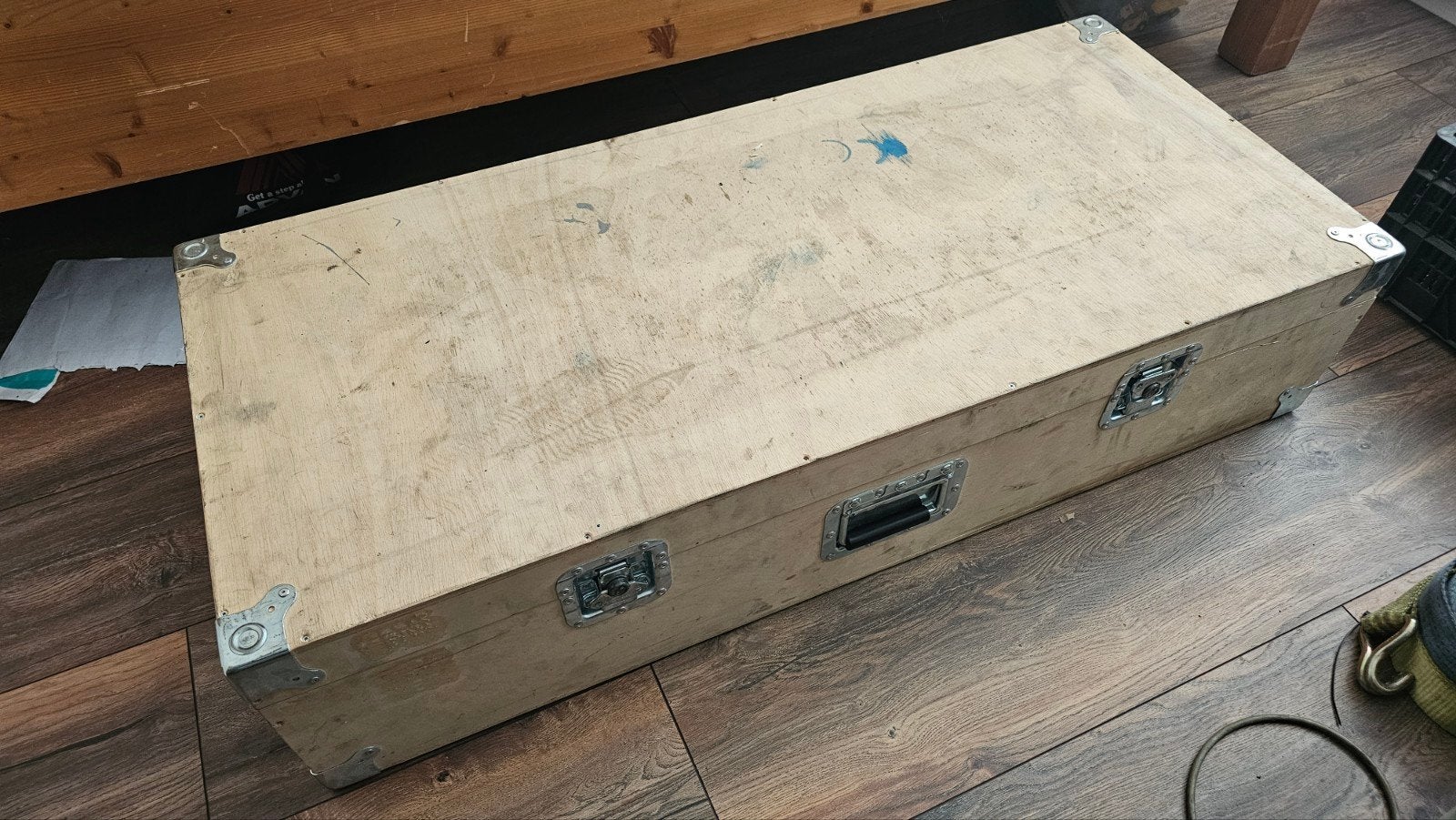 2 stuks flightcase 120x52x27cm, Ophalen, Gebruikt