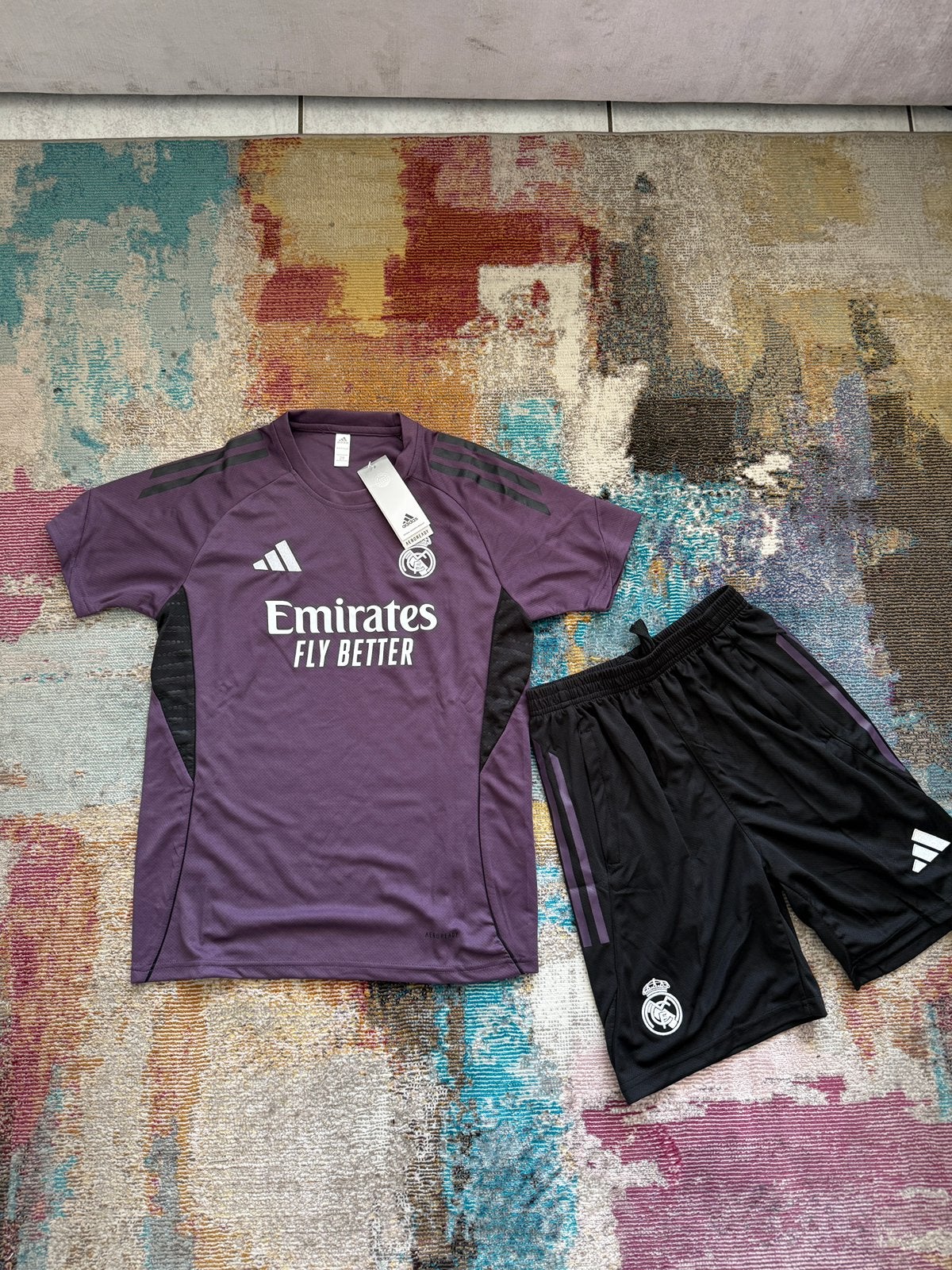 Real madrid trainingsset, Maat XS of kleiner, Ophalen of Verzenden, Nieuw, Shirt