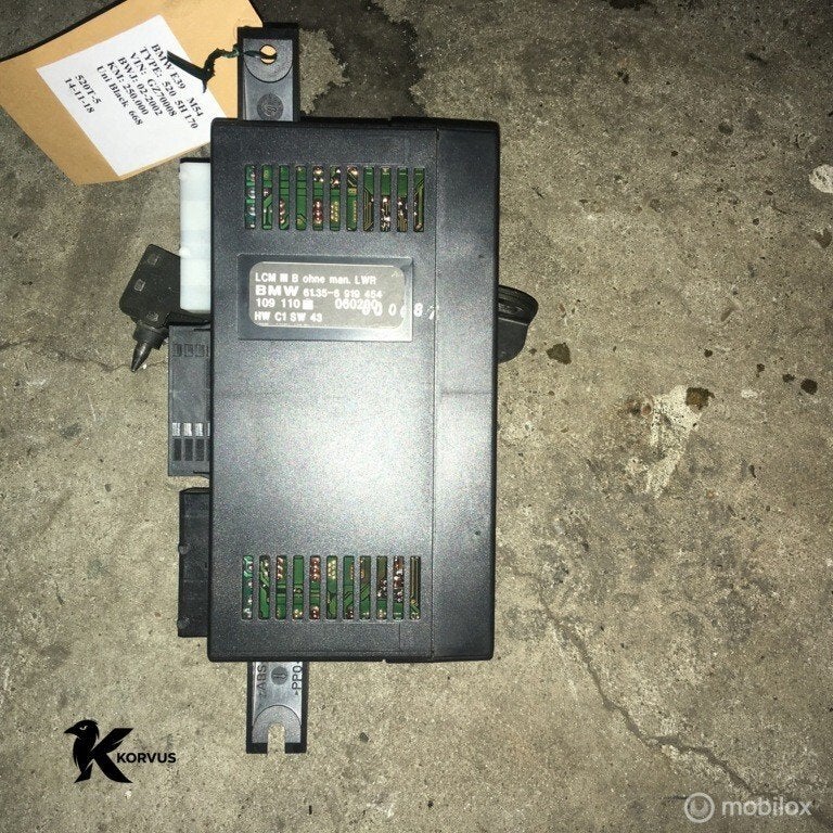 BMW E39,  5-serie  LCM  lichtmodule Lichtcomputer, Auto-onderdelen, Gebruikt, Ophalen of Verzenden, BMW, BMW