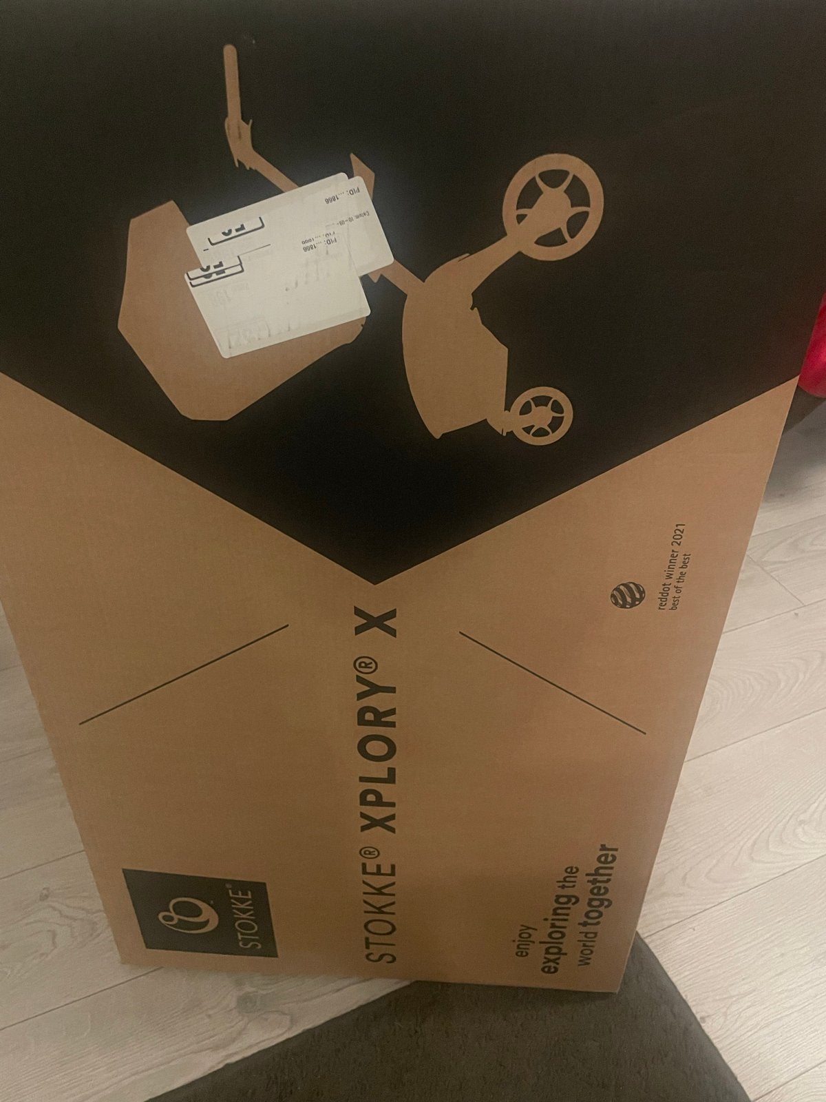 Stokke Xplory X Kinderwagen Zwart - Nieuw in doos, Ophalen, Nieuw, Kinderwagen, Overige merken