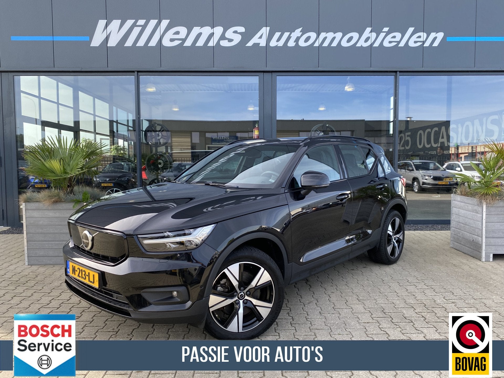 Volvo XC40 Recharge Twin Pro SOH 91.70 % Panorama Dak, 360', Auto's, Gebruikt, Zwart, Origineel Nederlands, Vierwielaandrijving