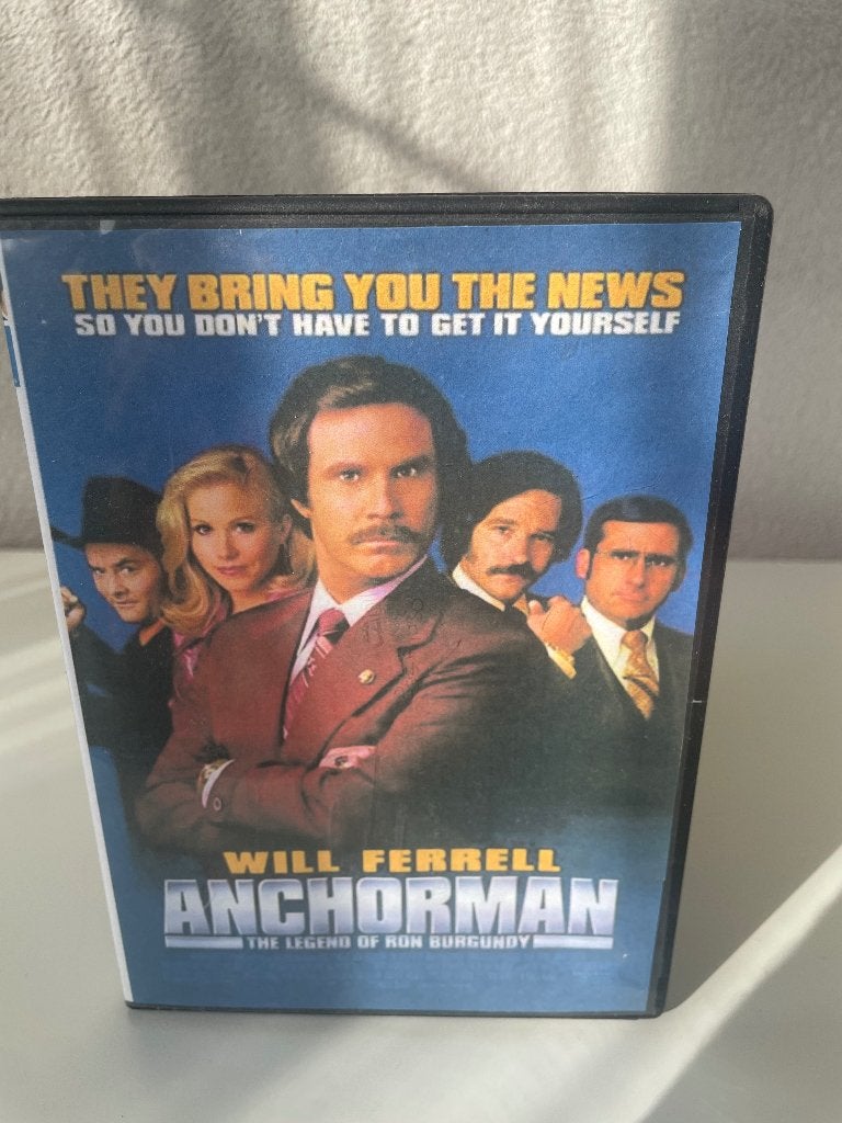 DVD Anchorman: The Legend of Ron Burgundy - Will Ferrell, Cd's en Dvd's, Alle leeftijden, Nederlands, Ophalen of Verzenden, Actiekomedie