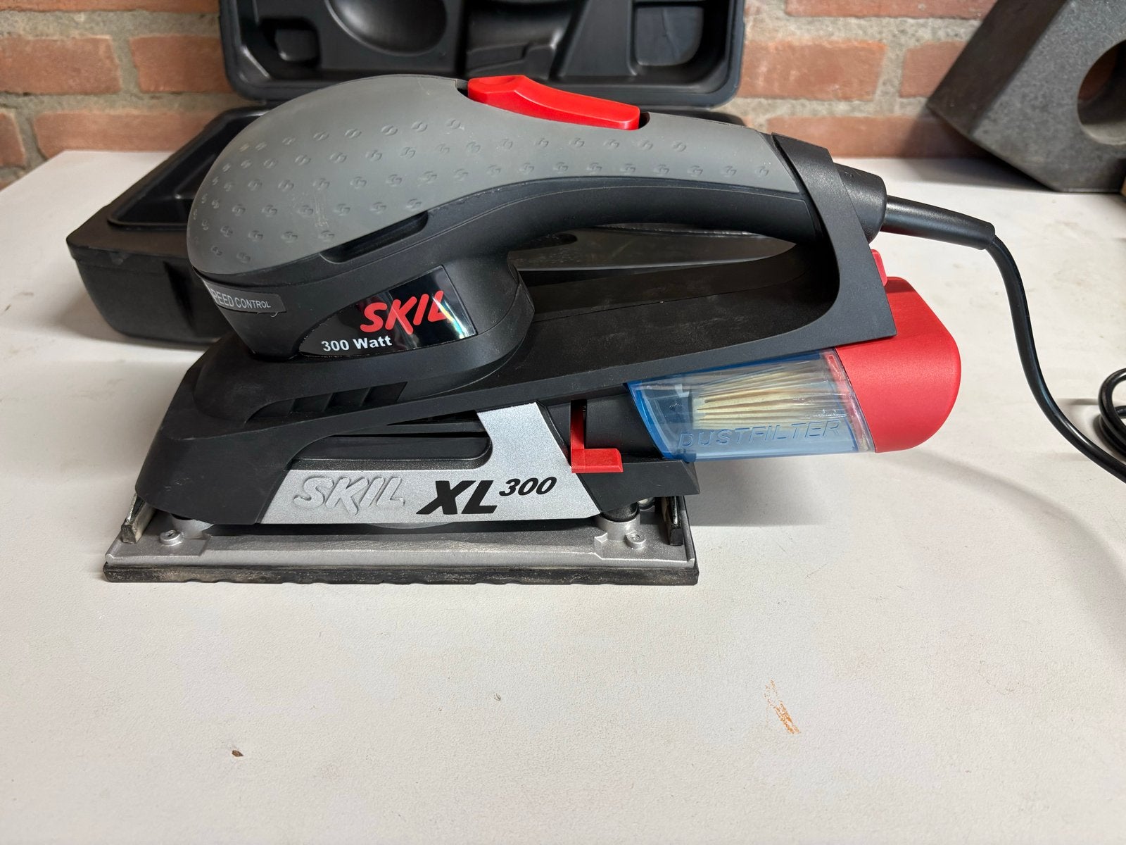Skil 7380 Vlakschuurmachine - Zo goed als nieuw, Verzenden, Zo goed als nieuw, Minder dan 600 watt, Vlakschuurmachine