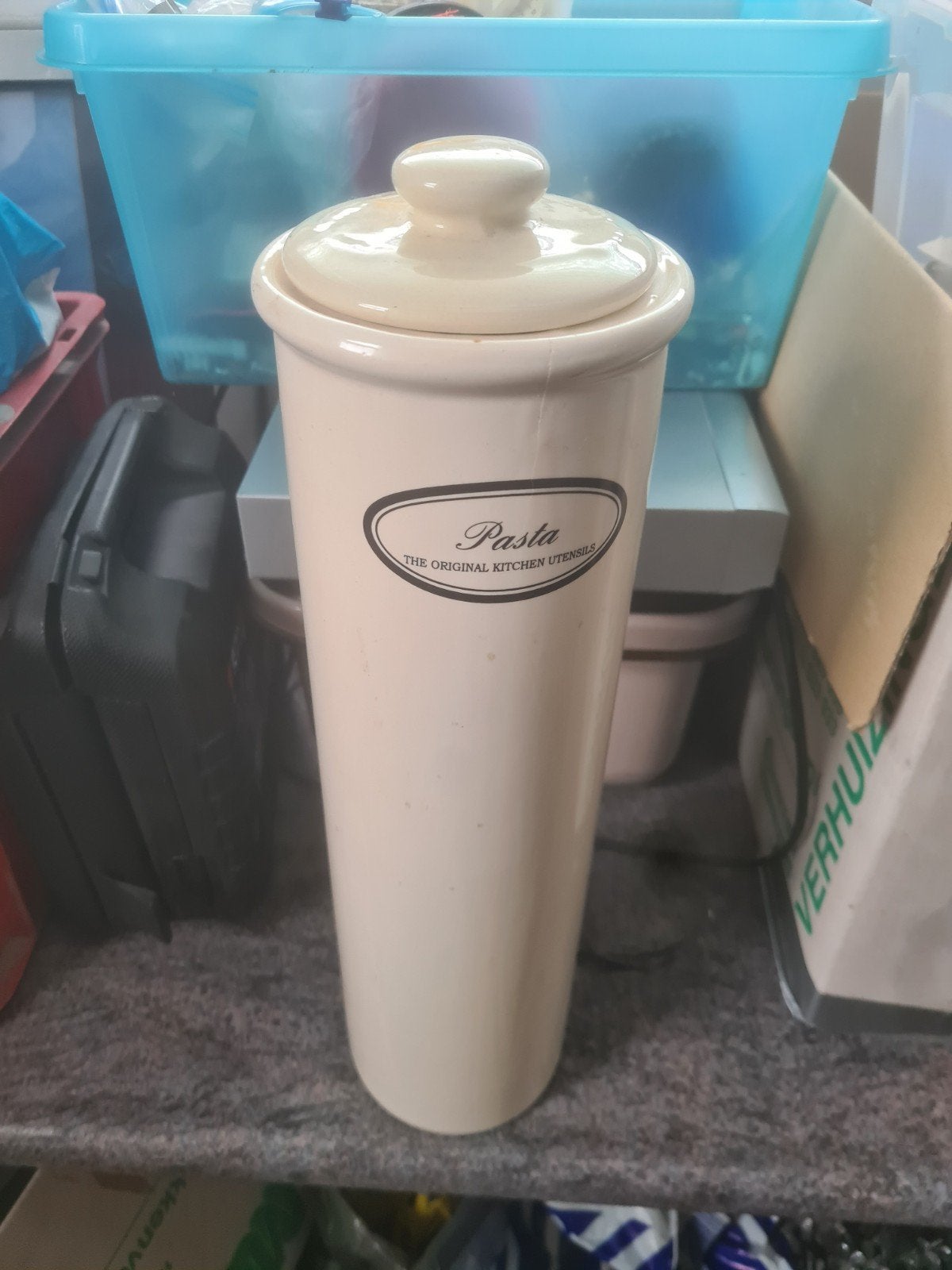 spaghetti pot, Ophalen, Zo goed als nieuw, Overige materialen, Pot, Bus of Blik
