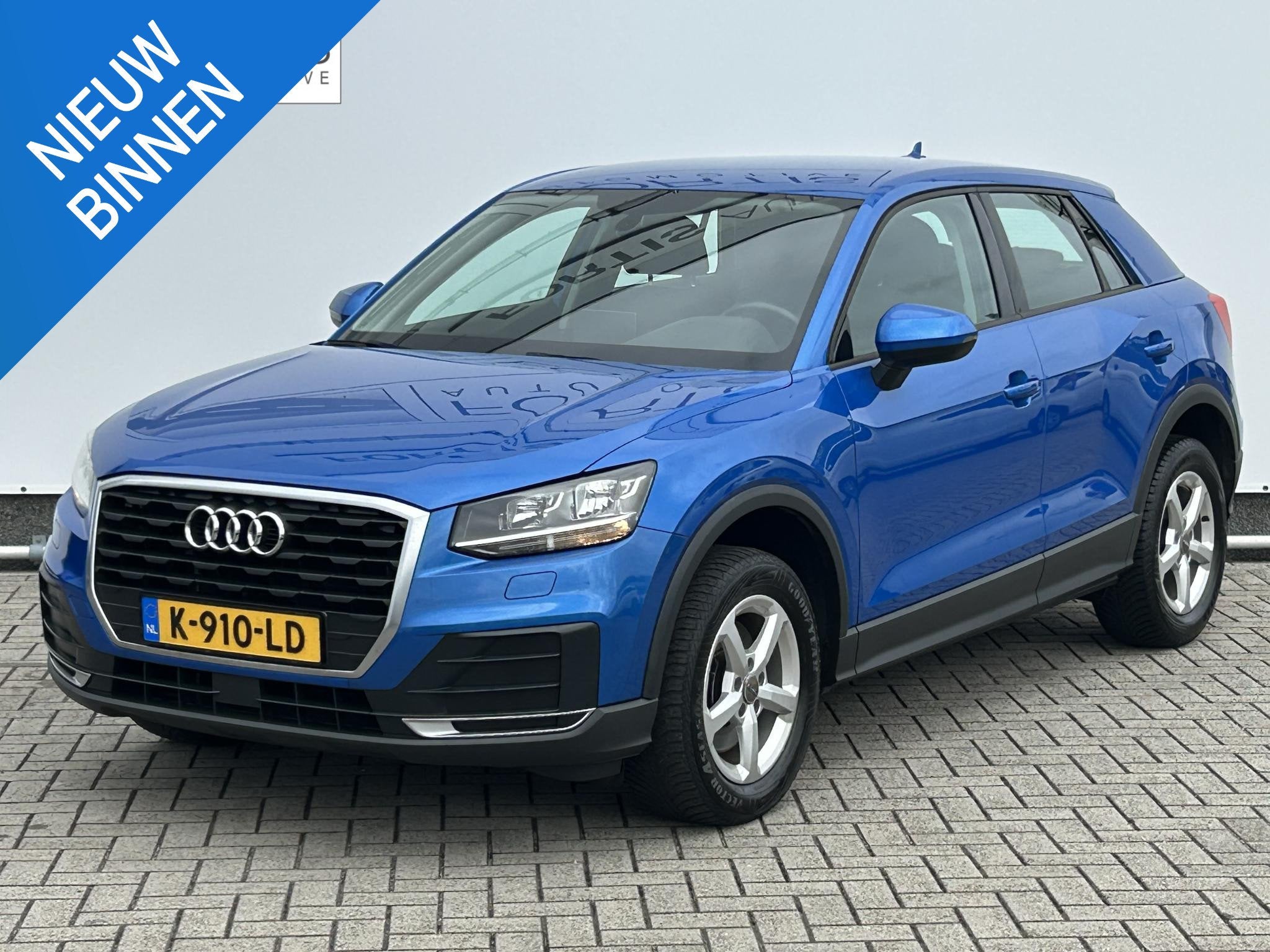 Audi Q2 1.0 TFSI 115PK Design Pro Line | Virtual Cockpit| NA, Voorwielaandrijving, Stof, Gebruikt, Blauw
