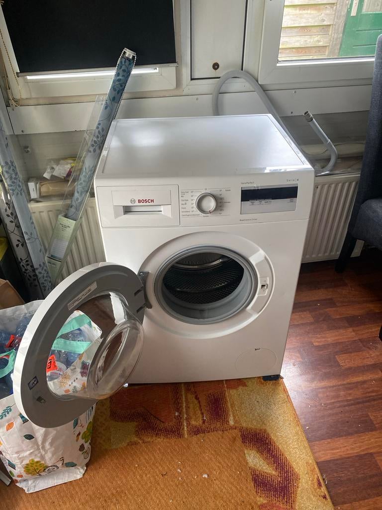 Bosch Serie 4 VarioPerfect Wasmachine - EcoSilence Drive, Gebruikt, Ophalen of Verzenden, 85 tot 90 cm, 1200 tot 1600 toeren