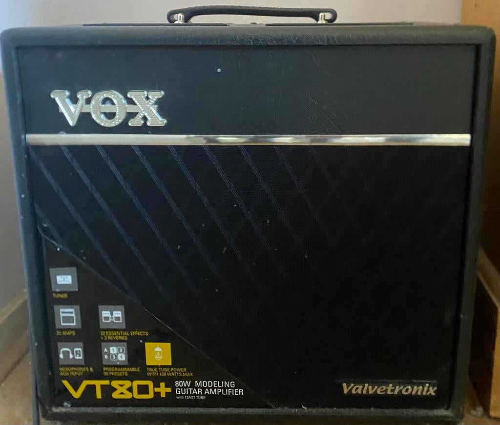 Gitaarversterker Vox VT80+, Ophalen, Zo goed als nieuw, 50 tot 100 watt