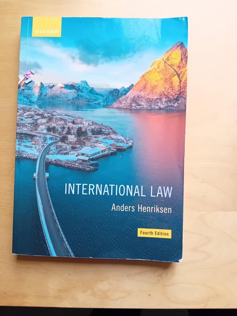 International Law - Anders Henriksen (4e editie), Boeken, Studieboeken en Cursussen, Anders Henriksen, Ophalen of Verzenden, Alpha