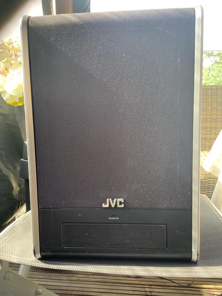 JVC Subwoofer SP-PWDD3, Gebruikt, Subwoofer, JVC, Ophalen of Verzenden