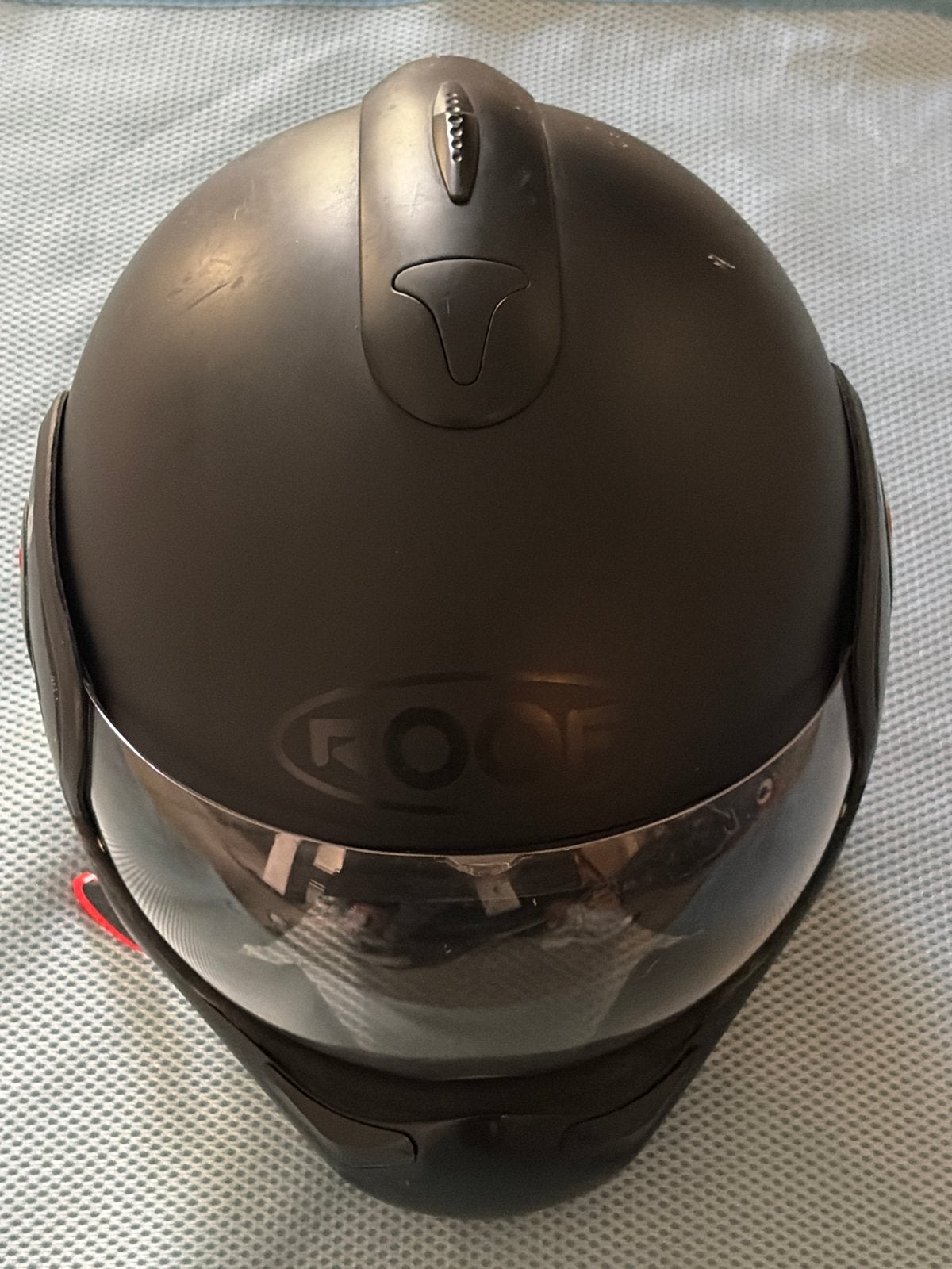 Roof Boxer V8 helm mat zwart XL, Motoren, Overige merken, Systeemhelm, XL, Ophalen of Verzenden