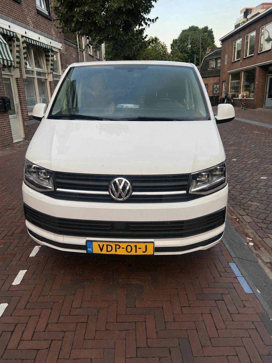 Volkswagen Transporter 2.0 TDI 2019 Wit, Auto's, Zwart, 4 cilinders, Volkswagen, Wit