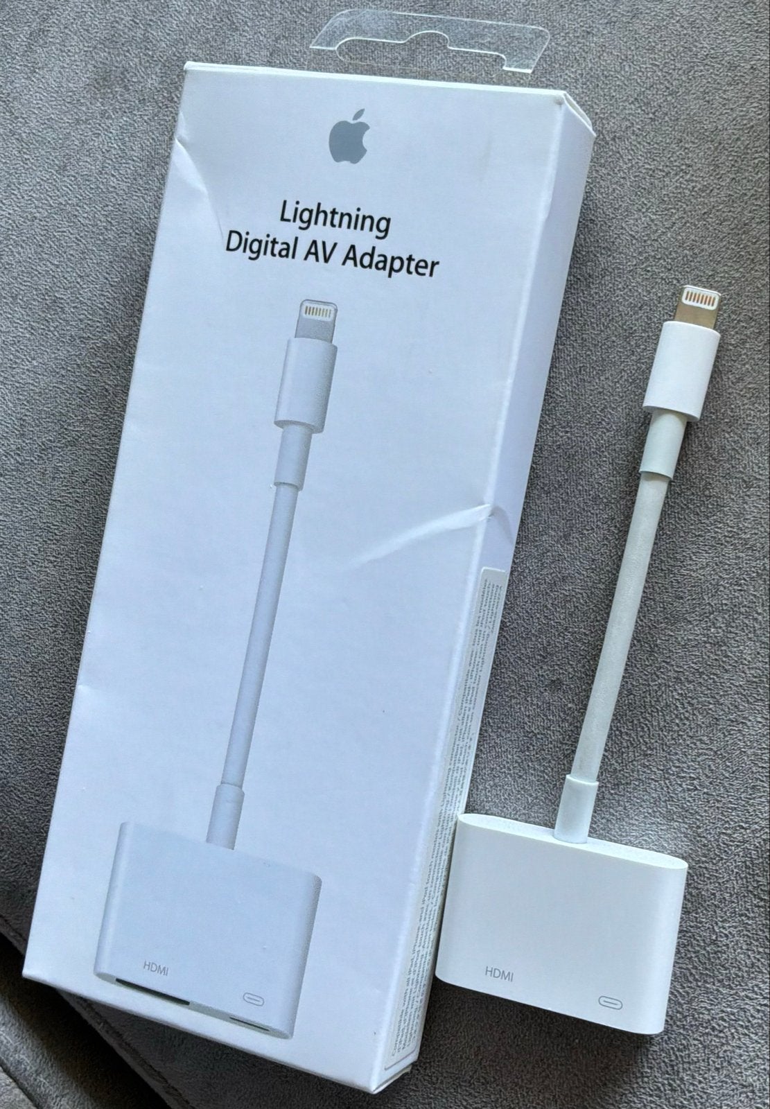 Apple Lightning Digital AV Adapter HDMI, Ophalen of Verzenden, Zo goed als nieuw, Minder dan 2 meter, HDMI-kabel
