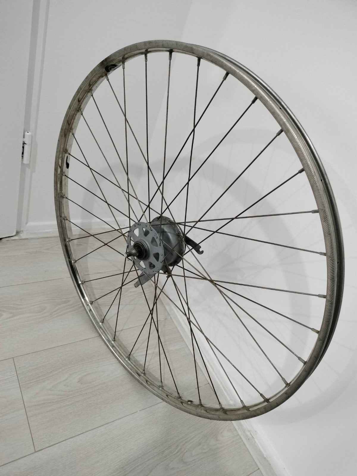 Van Schothorst RVS Wiel 28 inch met terugtraprem, Wiel, Elektrische fiets, Gebruikt, Staal