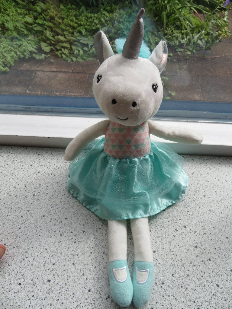 Unicorn eenhoorn merk Evora Kruidvat pastelkleuren ballerina, Eenhoorn, Ophalen of Verzenden, Zo goed als nieuw, Wasbaar