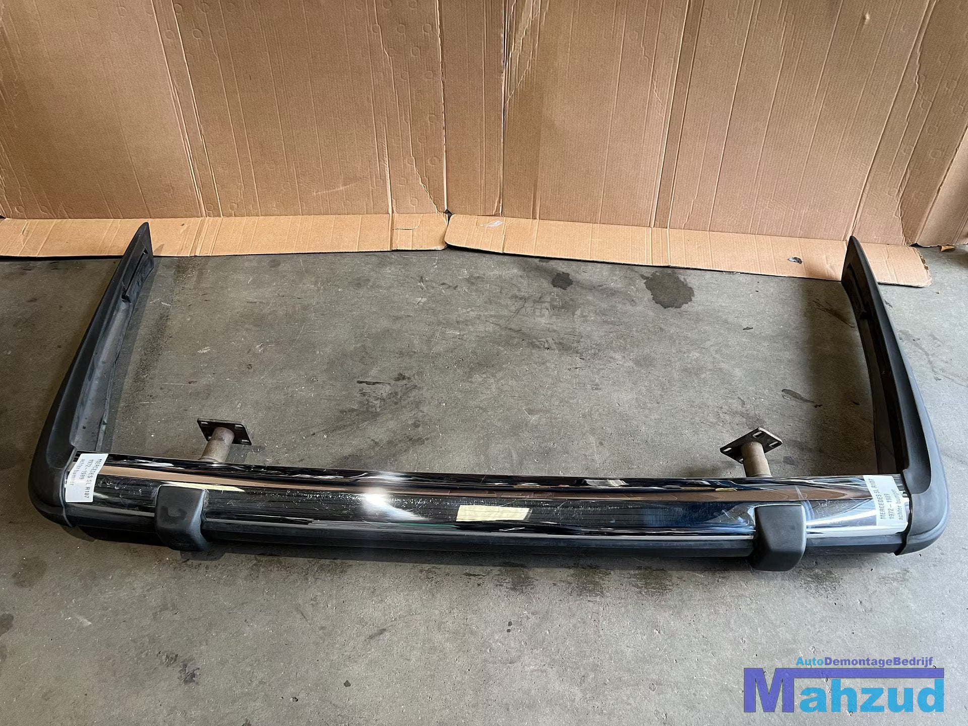 MERCEDES SL R107 achterrbumper 1972-1989, Gebruikt, Mercedes-Benz AG, Mercedes-Benz, Ophalen of Verzenden
