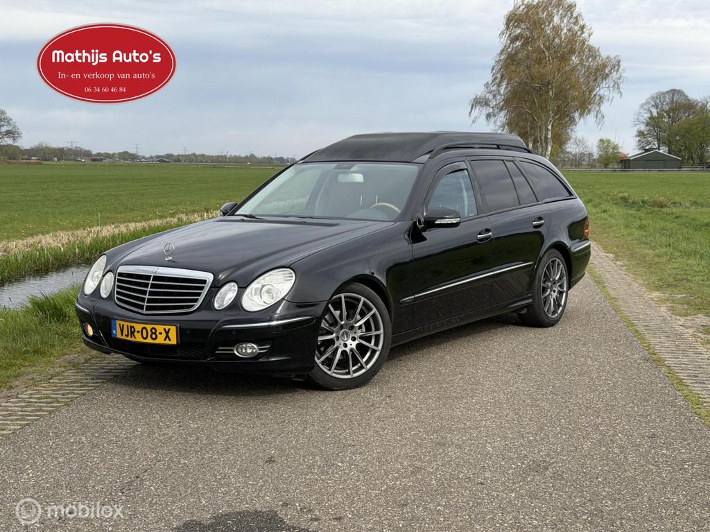 Mercedes E280 CDI Grijs kenteken nette auto!, Auto's, 190 pk, 2987 cc, Bedrijf, 2 stoelen