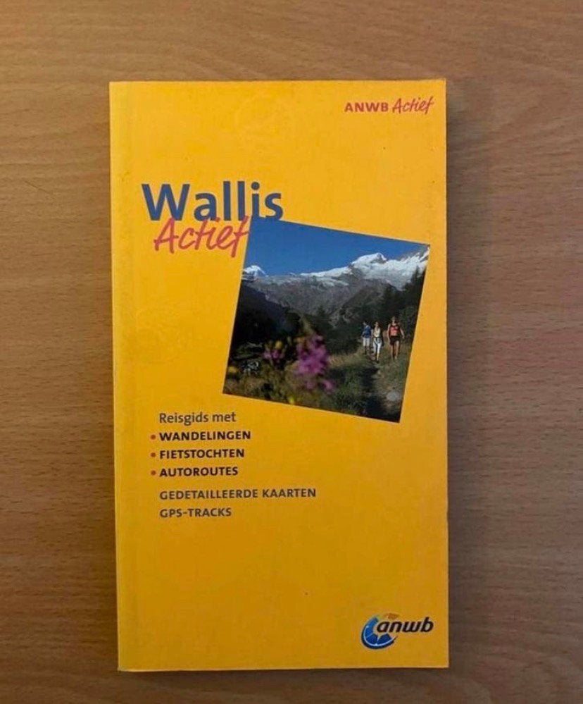 ANWB Actief Wallis: Reisgids voor actieve vakantiegangers, Boeken, Fiets- of Wandelgids, Europa, Ophalen of Verzenden, Zo goed als nieuw