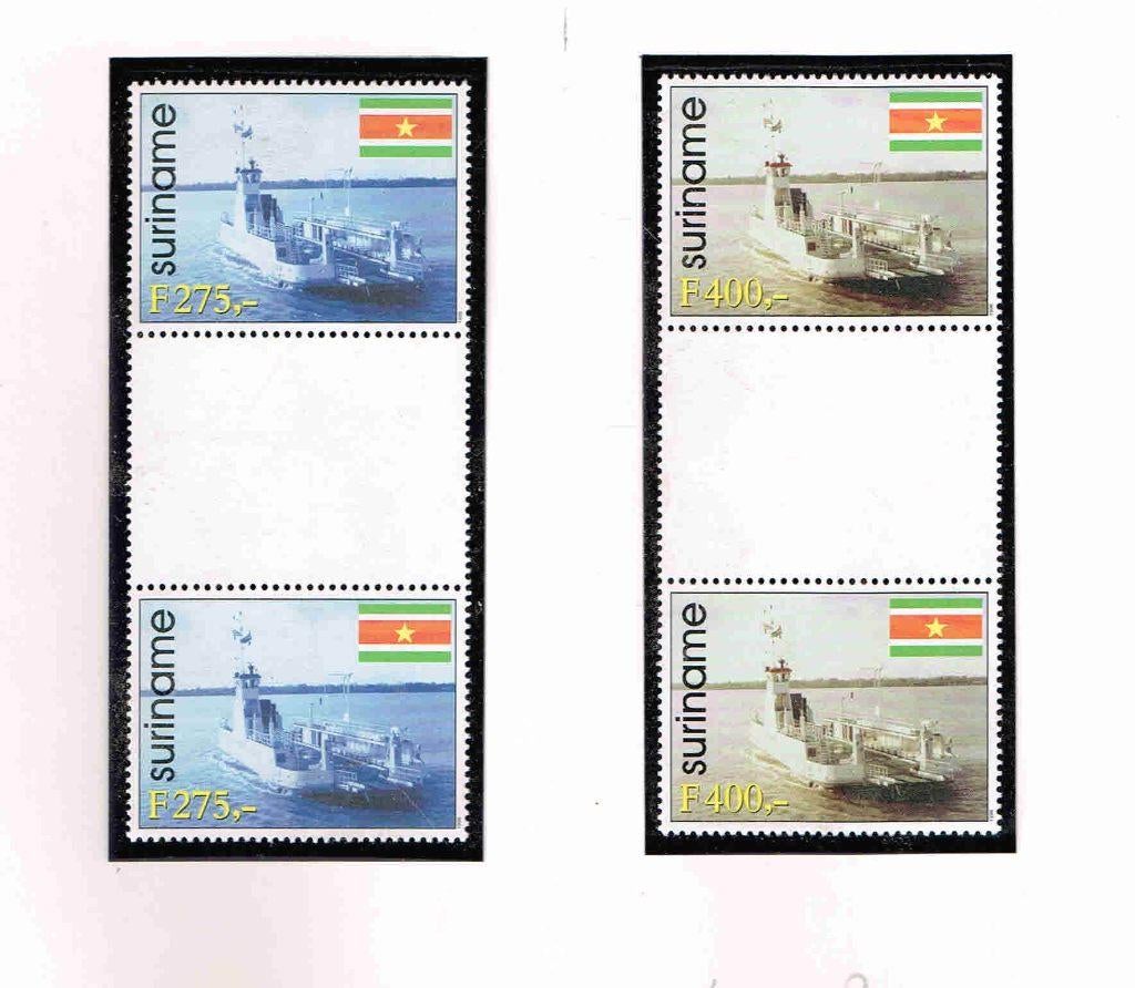 Suriname1998 Veerboten 982/83 BP /suriv28, Verzenden, Postfris