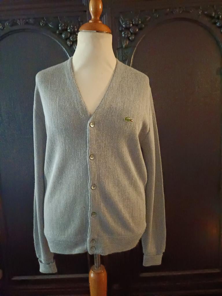 Lacoste vest grijs maat M, Maat 38/40 (M), Ophalen of Verzenden, Zo goed als nieuw, Lacoste