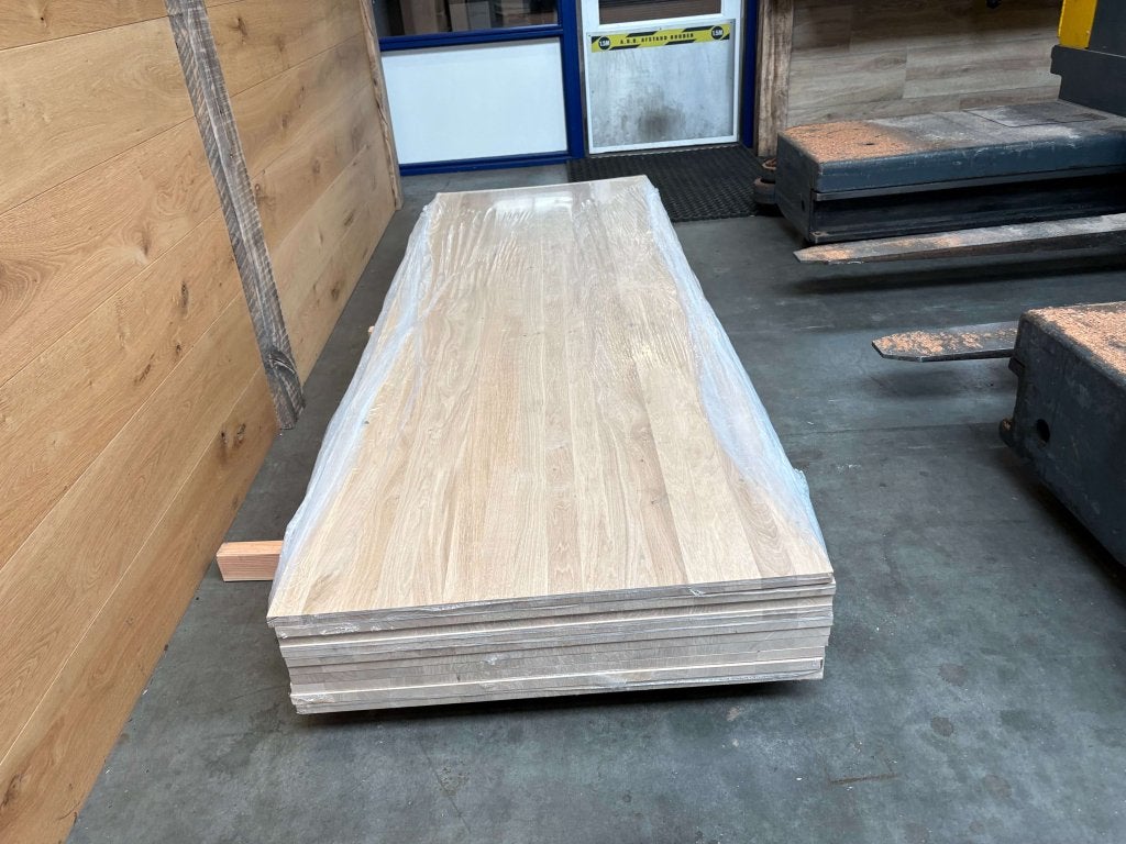 19MM Eikenmeubelpaneel voor kasten, bureau's, keuken., Doe-het-zelf en Verbouw, Hout en Planken, Minder dan 25 mm, Eiken, Overige typen