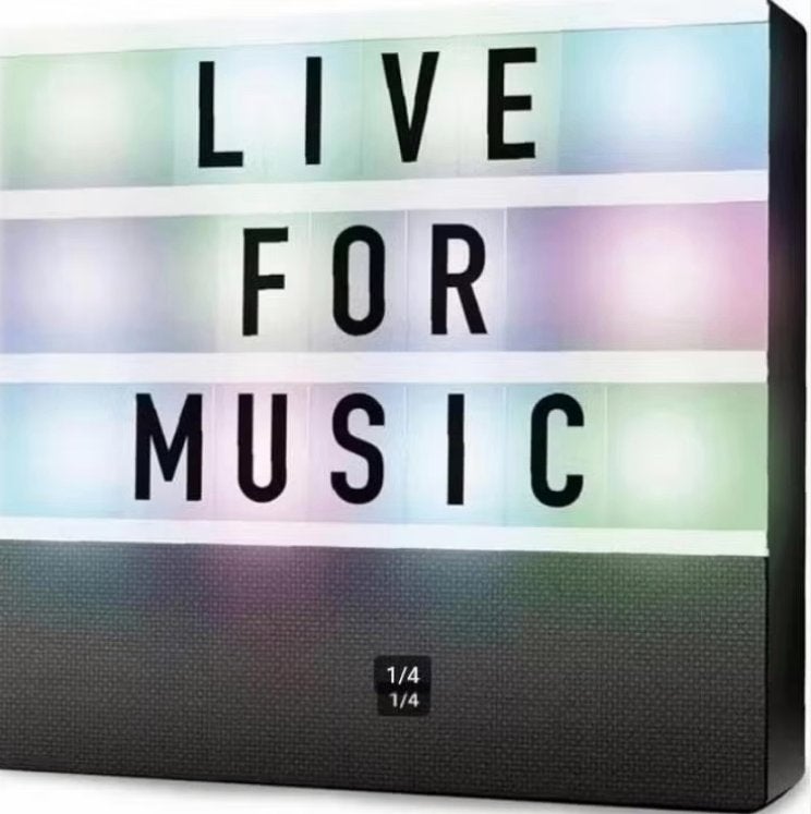 Denver blt 50 nieuw speaker met verlichting messageboard, Overige merken, Overige typen, Nieuw, Ophalen of Verzenden