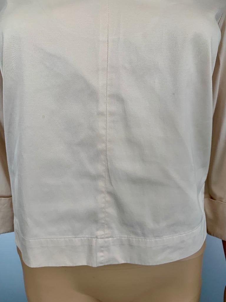 E494 Vanilia maat 36=S blouse top beige, Vanilia, Beige, Ophalen of Verzenden, Zo goed als nieuw
