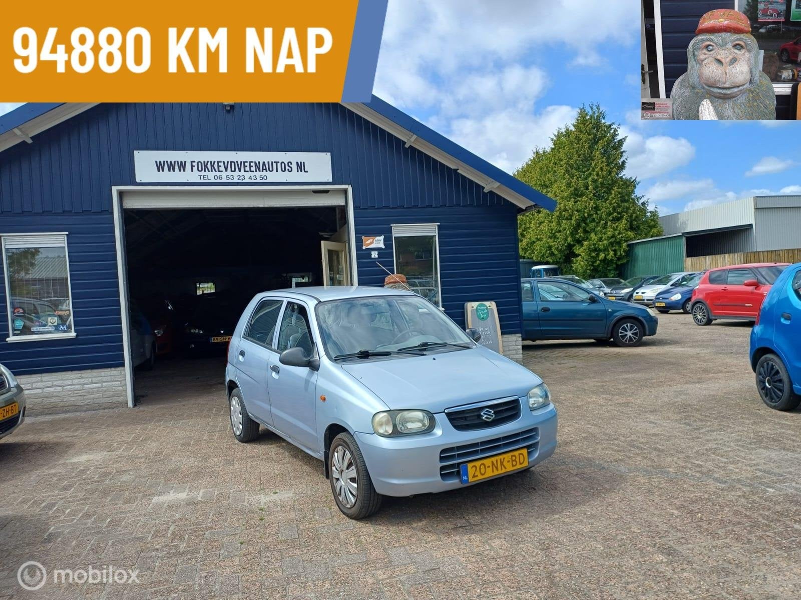 Suzuki Alto 1.1 GL 94880 kM Garantie, alle inruil mogelijk, Voorwielaandrijving, 4 cilinders, Origineel Nederlands, Bedrijf