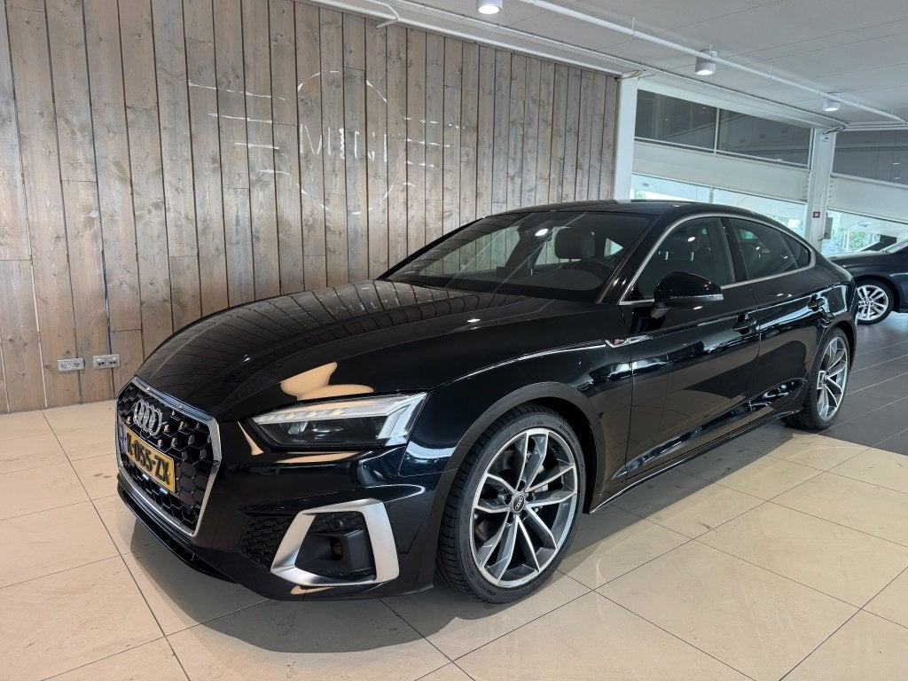 Audi A5 Sportback 40 TFSI S edition (bj 2021, automaat), 1490 kg, Gebruikt, Euro 6, 4 cilinders