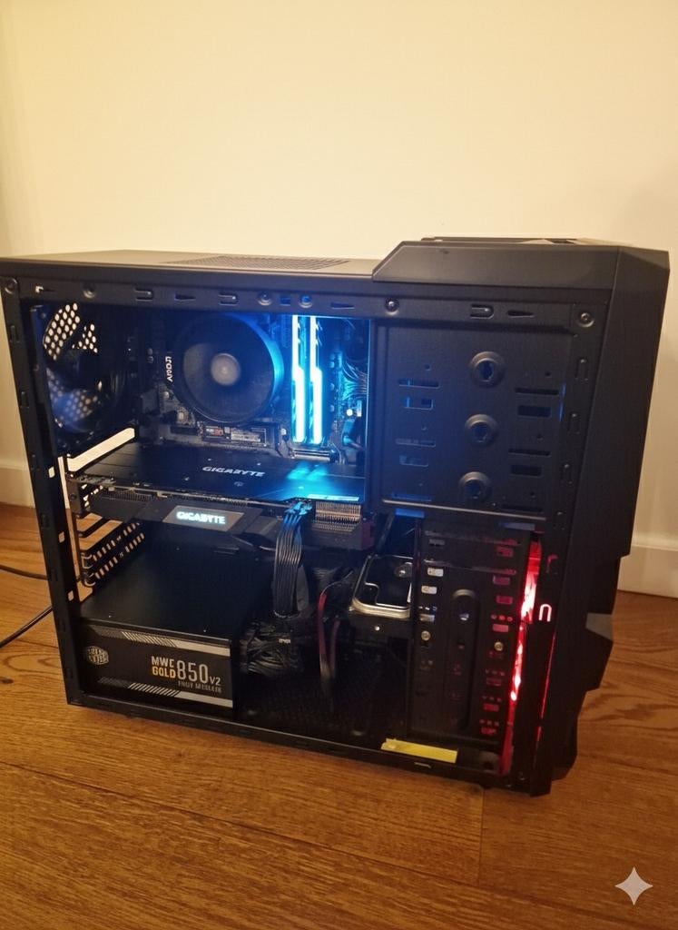 Gaming PC - AMD Ryzen 5 3600, RTX 2060, 16GB RAM, 2TB Opslag, Ophalen, Zo goed als nieuw, Gaming, HDD
