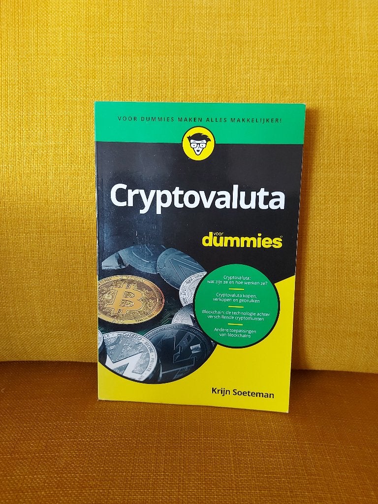 Cryptovaluta voor dummies - Krijn Soeteman., Ophalen of Verzenden, Zo goed als nieuw, Overige onderwerpen