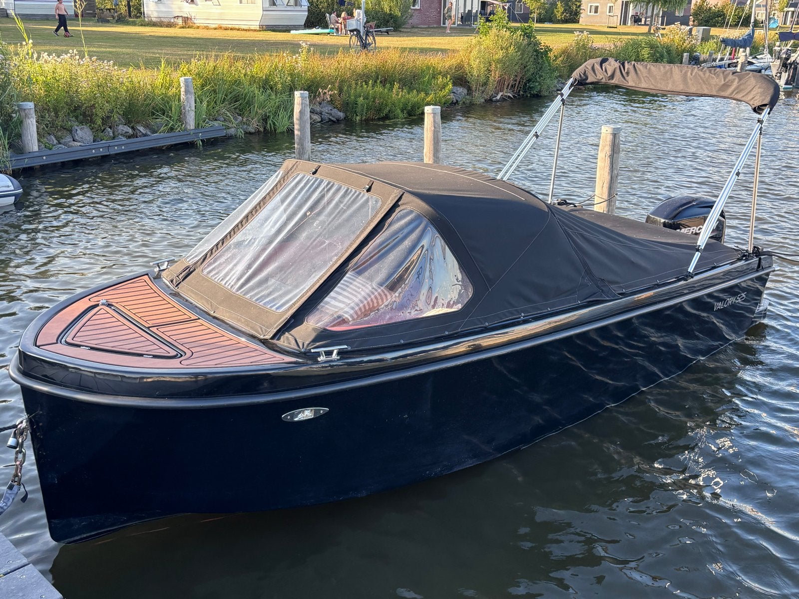 Stijlvolle Custom Tender Sloep + Trailer, Watersport en Boten, 60 pk, 2 m, Overige merken, Ophalen
