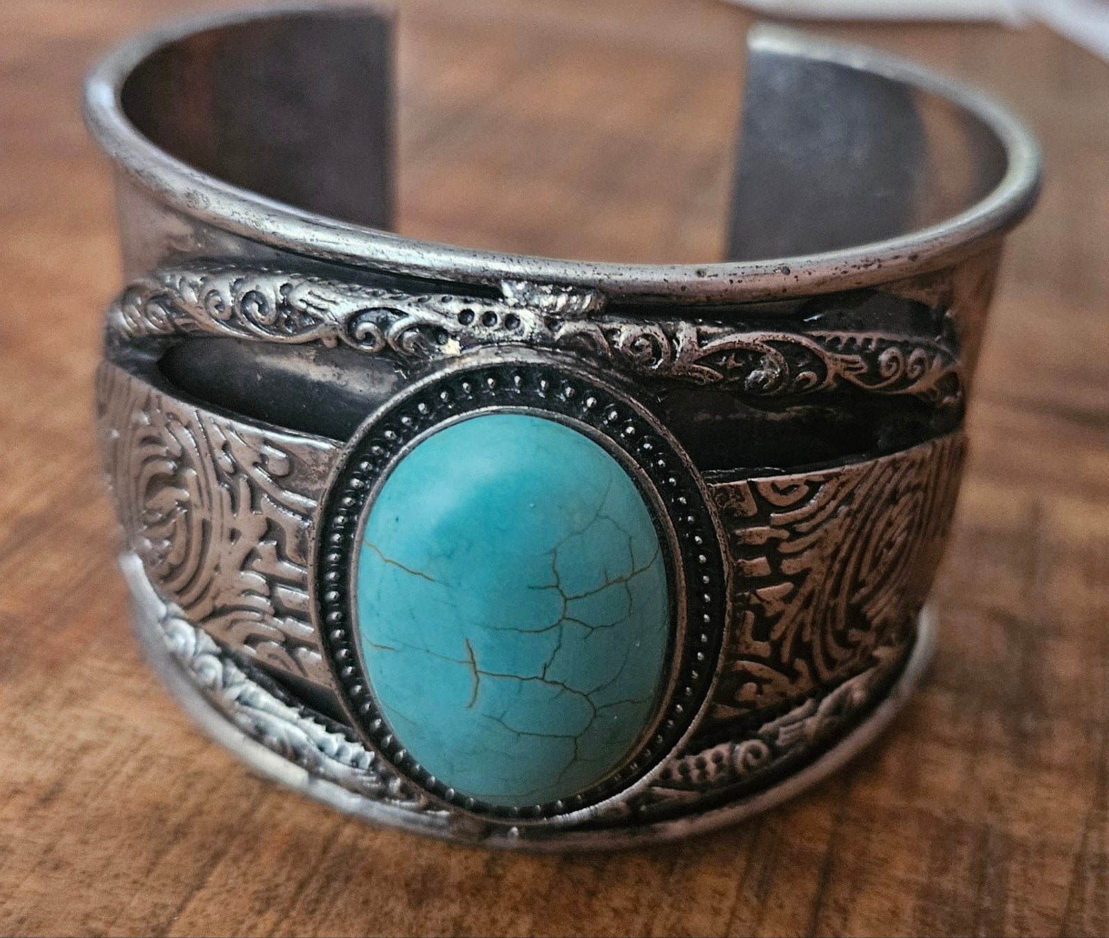 Cuff Armband Navajo-look ( geen zilver), Verzenden, 17 tot 18, Dame, Zilver