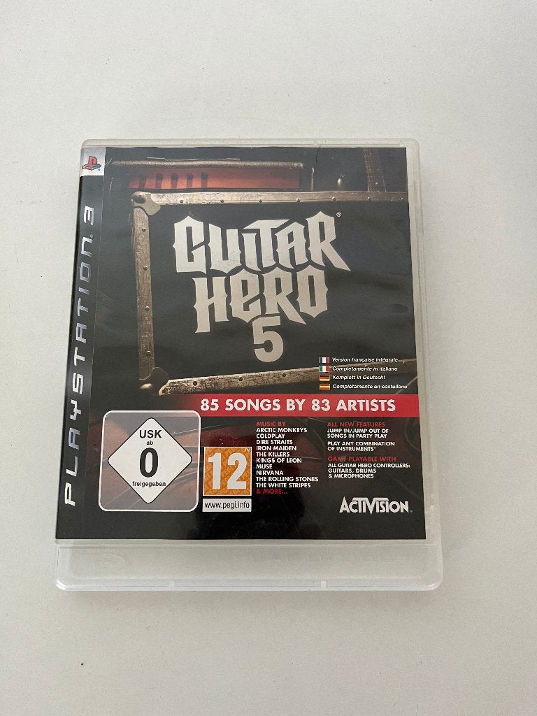 playstation 3 Guitar Hero 5, Online, Muziek, 1 speler, Ophalen of Verzenden