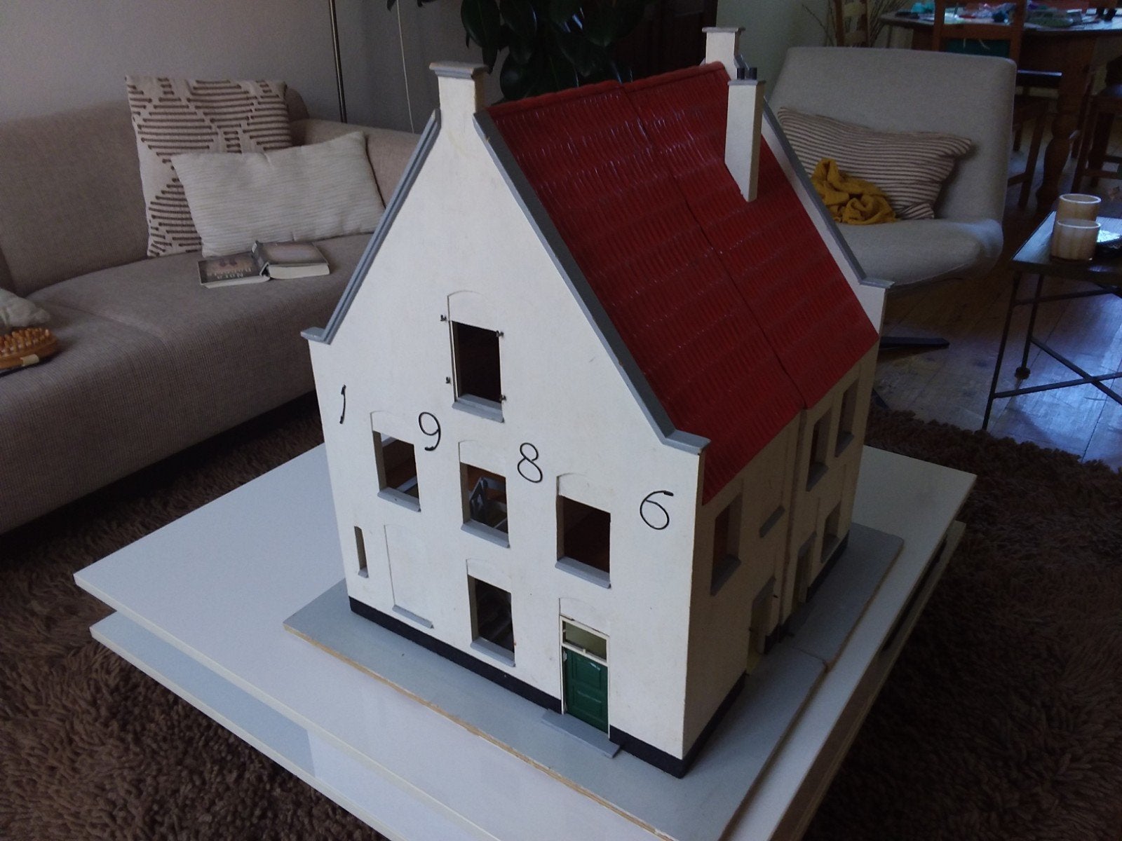 poppenhuis, gebruikt, Ophalen, Gebruikt, Poppenhuis