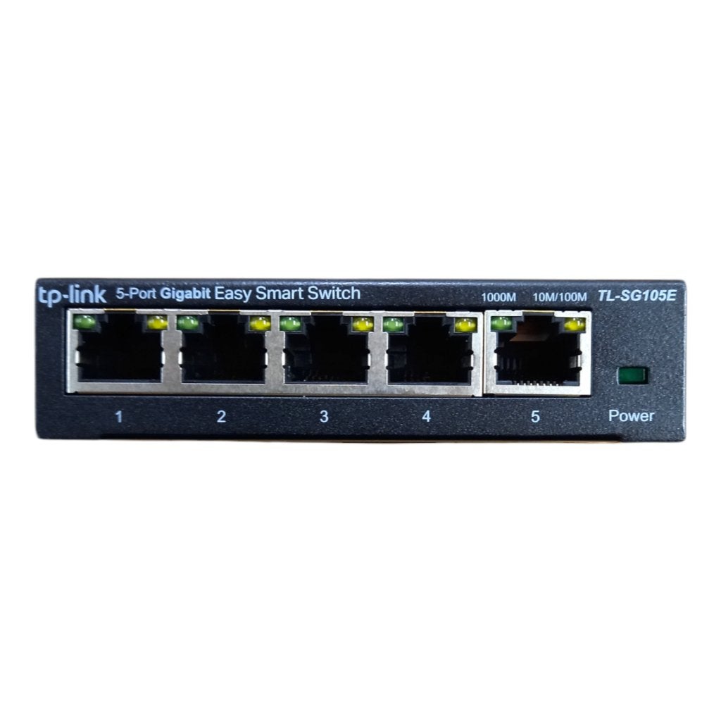 TP-LINK TL-SG105E I Nette Staat I 1 Maand Garantie, Flex Ltd., Zo goed als nieuw, https://flex.com/contact-us, Nobelstraat 10, 5807 GA Oostrum