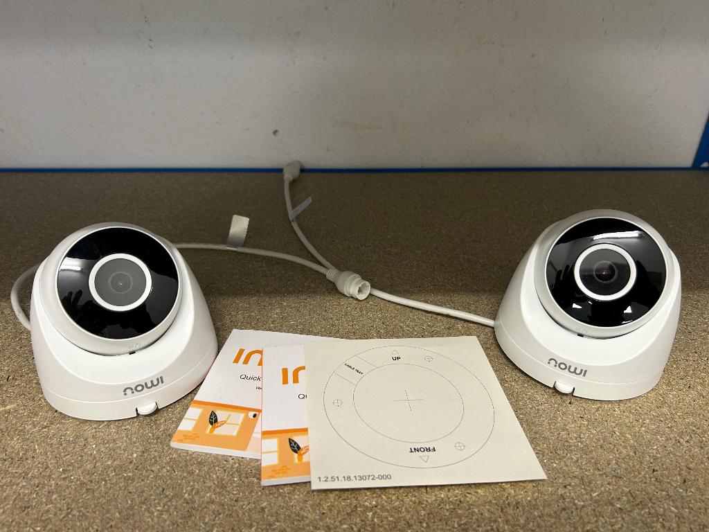 IMOU T22EA PoE Beveiligingscamera – 2MP (2 stuks), Ophalen of Verzenden, Zo goed als nieuw, Binnencamera