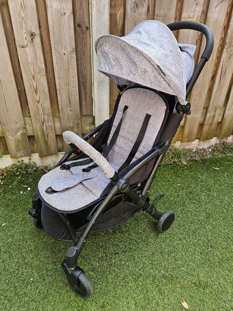 Cabino reis buggy grijs met accessoires, Ophalen, Gebruikt, Overige merken, Verstelbare rugleuning