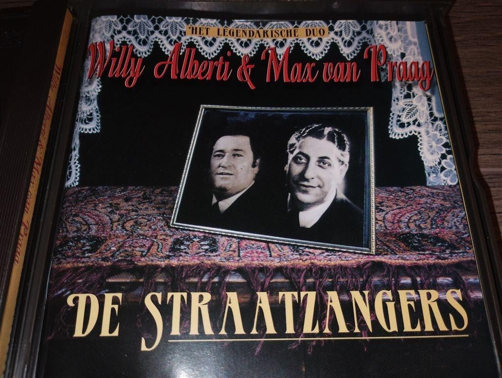 Willy Alberti & Max van Praag - De Straatzangers [2 CD], Ophalen of Verzenden, Zo goed als nieuw, Levenslied of Smartlap
