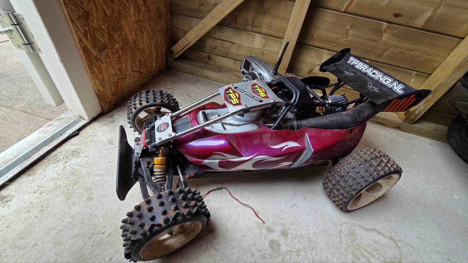 Complete 1:5 modelauto's op benzine, Ophalen, Benzine, Gebruikt, Auto offroad