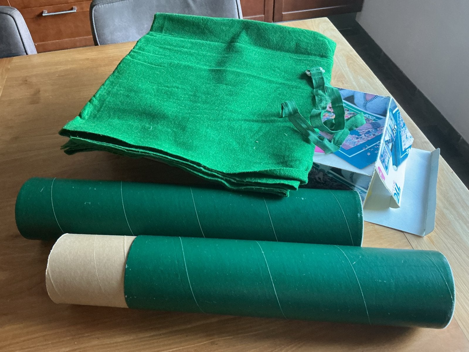 Jumbo Puzzle & Roll Jigroll - Puzzelmat voor 500-2000 stukje, Ophalen of Verzenden, Meer dan 1500 stukjes, Gebruikt, Legpuzzel